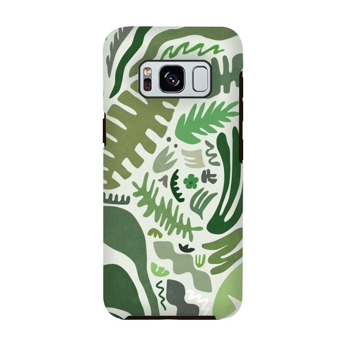 Galaxy S8 StrongFit Green Garden by amini54