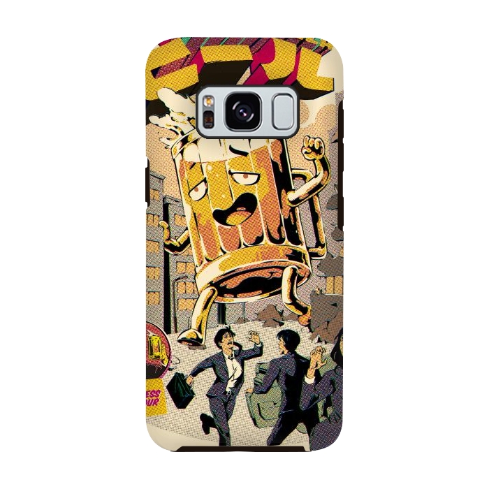 Galaxy S8 StrongFit Drunk Beer Attack by Ilustrata