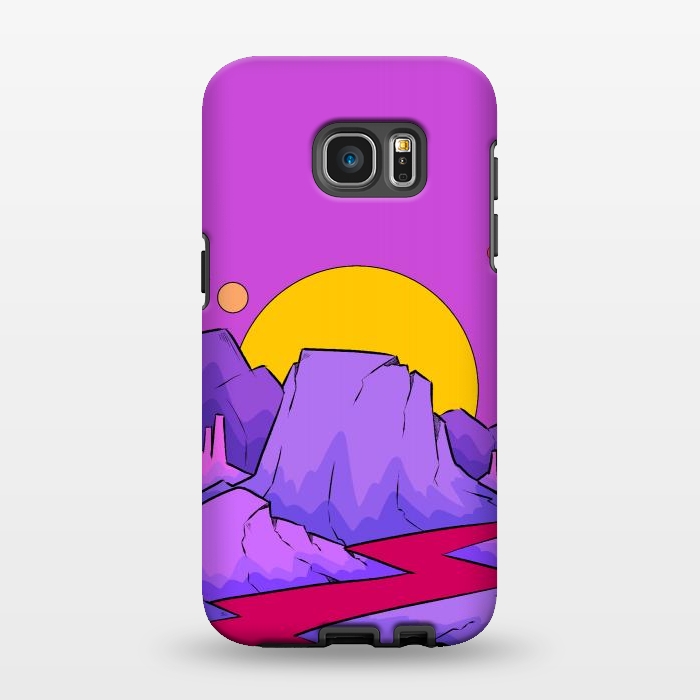Galaxy S7 EDGE StrongFit Red river of Venus by Steve Wade (Swade)
