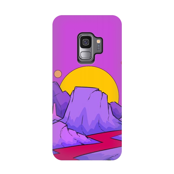 Galaxy S9 StrongFit Red river of Venus by Steve Wade (Swade)