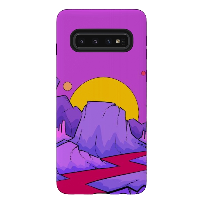 Galaxy S10 StrongFit Red river of Venus by Steve Wade (Swade)