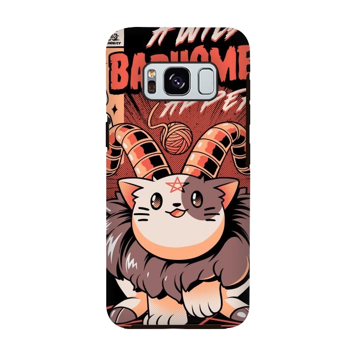 Galaxy S8 StrongFit Baphomeow by Ilustrata