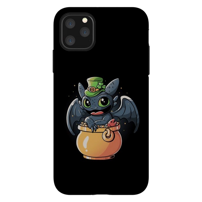 iPhone 11 Pro Max StrongFit Irish Dragon by eduely