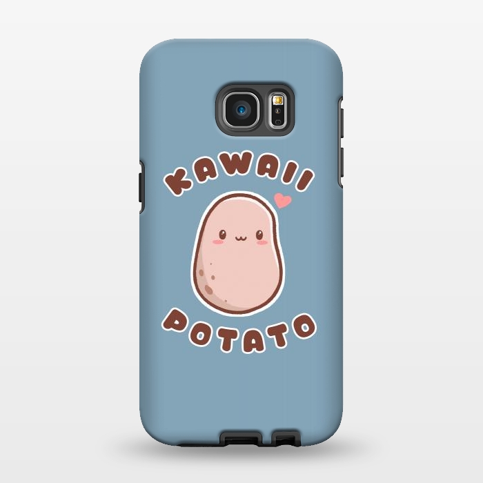 Galaxy S7 EDGE StrongFit Kawaii Potato by eduely