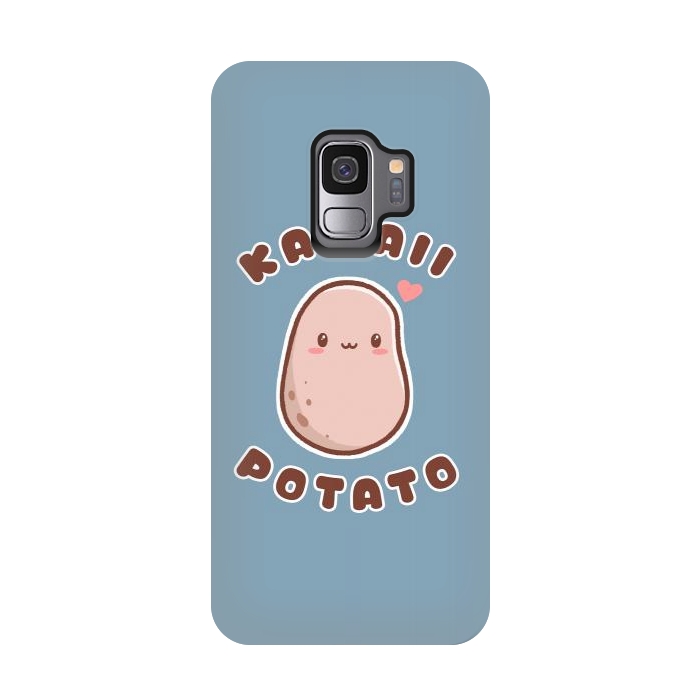 Galaxy S9 StrongFit Kawaii Potato by eduely