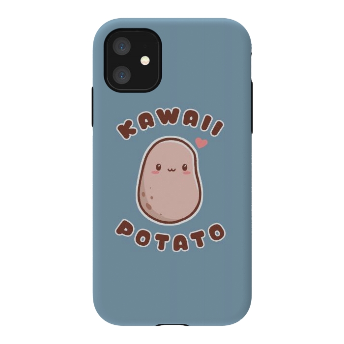 iPhone 11 StrongFit Kawaii Potato by eduely
