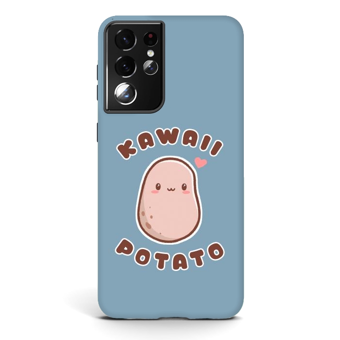 Galaxy S21 ultra StrongFit Kawaii Potato by eduely