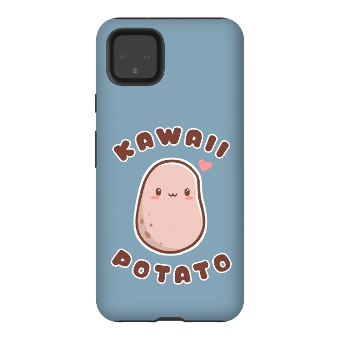 Pixel 4XL StrongFit Kawaii Potato by eduely