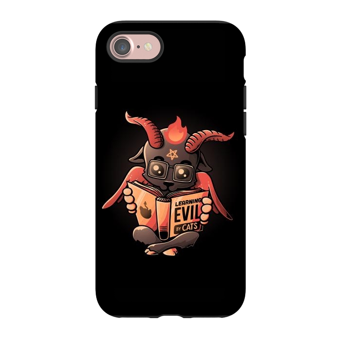 iPhone 7 StrongFit Learning Evil  by eduely