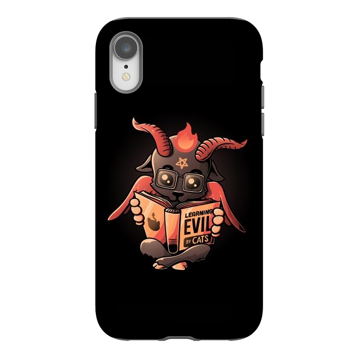 iPhone Xr StrongFit Learning Evil  by eduely