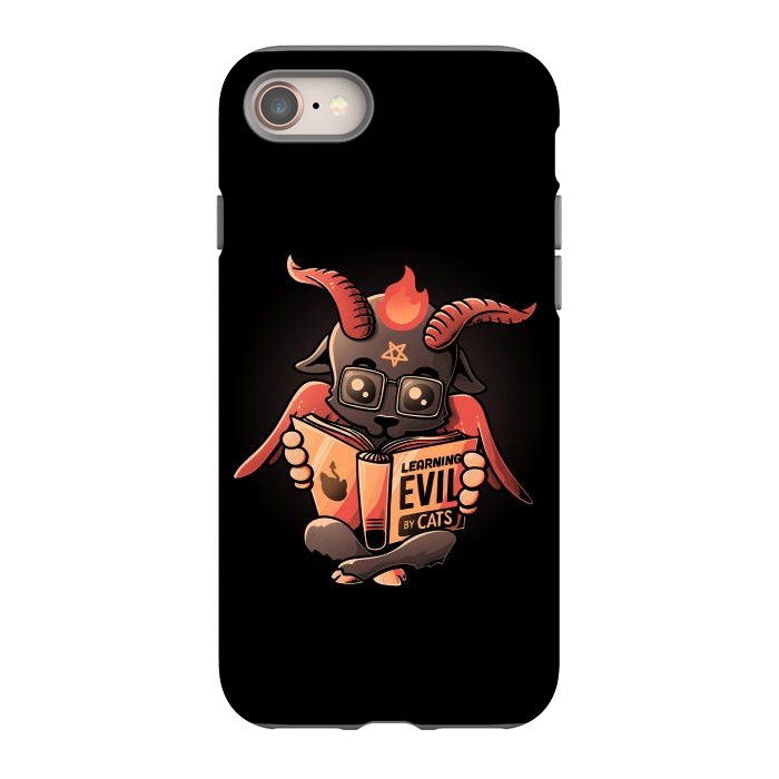 iPhone SE StrongFit Learning Evil  by eduely