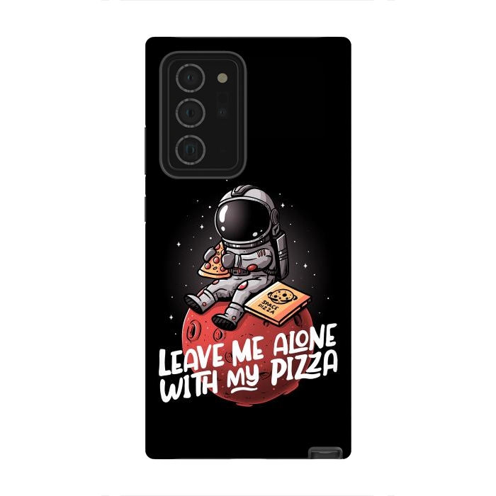Galaxy Note 20 Ultra StrongFit Leave Me Alone With My Pizza by eduely