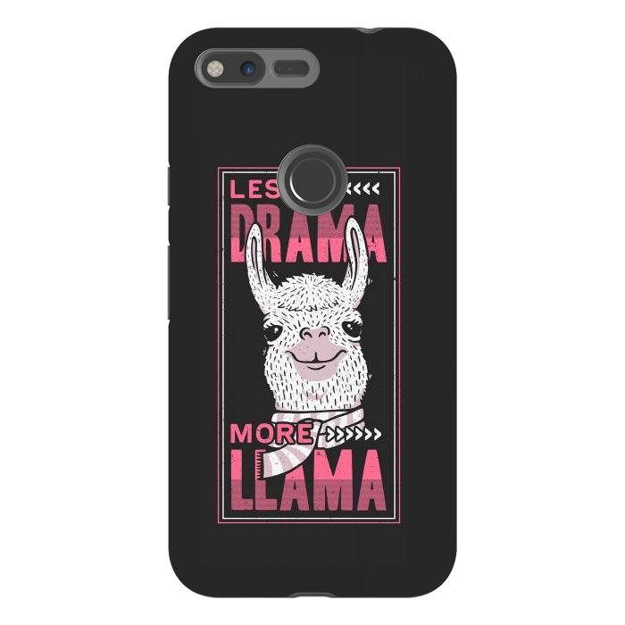 Pixel XL StrongFit Less Drama More Llama by eduely