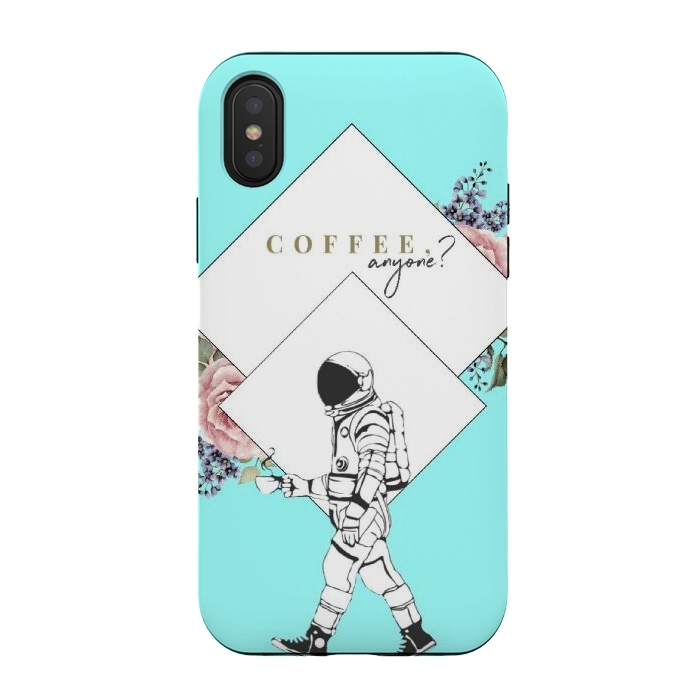 iPhone Xs / X StrongFit Coffee anyone by CAS