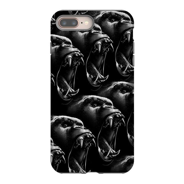 iPhone 8 plus StrongFit gorilla pattern by Alberto