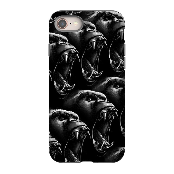 iPhone SE StrongFit gorilla pattern by Alberto