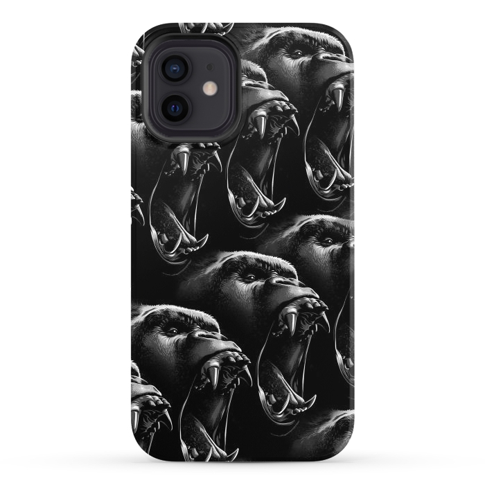 iPhone 12 StrongFit gorilla pattern by Alberto