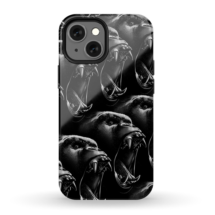 iPhone 13 mini StrongFit gorilla pattern by Alberto