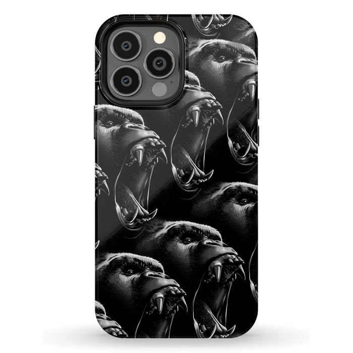 iPhone 13 Pro Max StrongFit gorilla pattern by Alberto