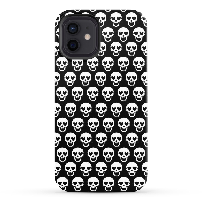 iPhone 12 StrongFit Love skulls by Alberto