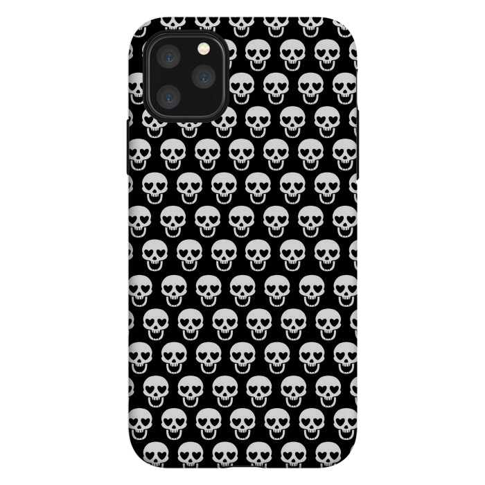 iPhone 11 Pro Max StrongFit Love skulls by Alberto