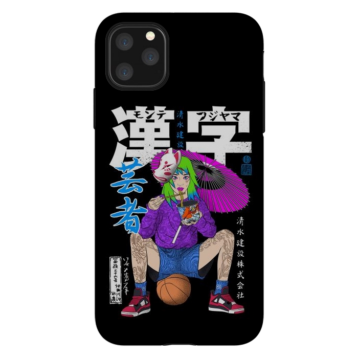 iPhone 11 Pro Max StrongFit Ramen Basketball by Alberto