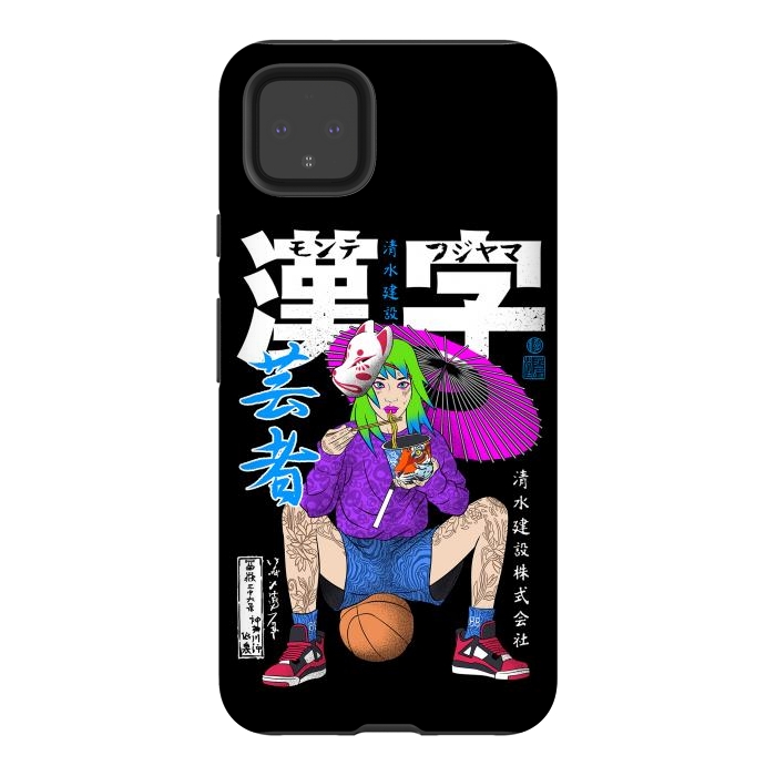 Pixel 4XL StrongFit Ramen Basketball by Alberto