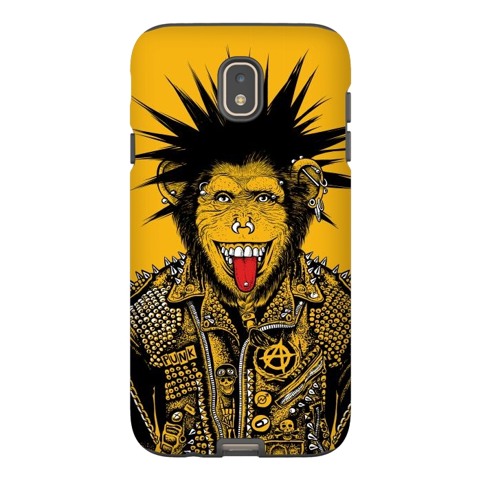 Galaxy J7 StrongFit Yellow punk monkey by Alberto