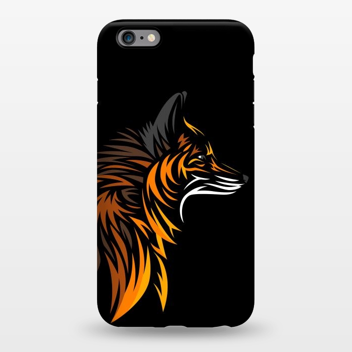 iPhone 6/6s plus StrongFit Tribal fox face by Alberto
