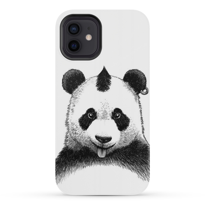 iPhone 12 mini StrongFit Punk Panda by Alberto