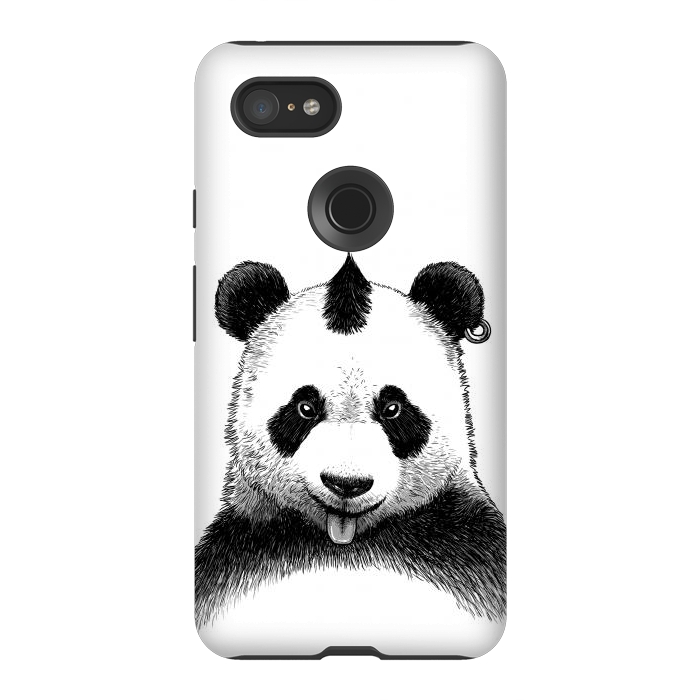 Pixel 3XL StrongFit Punk Panda by Alberto