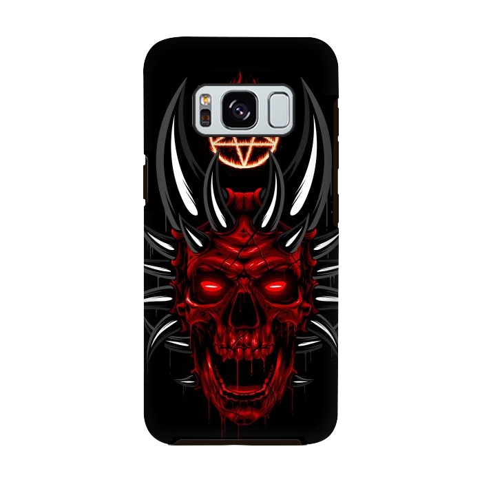 Galaxy S8 StrongFit Satan Skull by Alberto