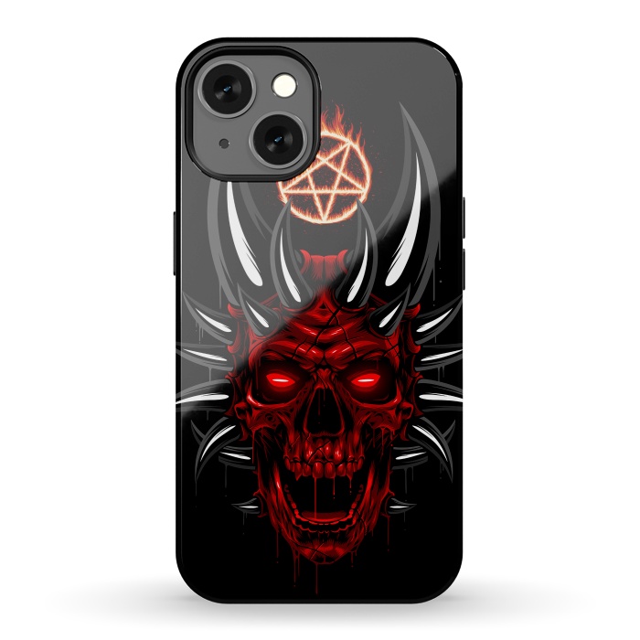 iPhone 13 StrongFit Satan Skull by Alberto