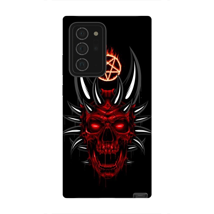 Galaxy Note 20 Ultra StrongFit Satan Skull by Alberto