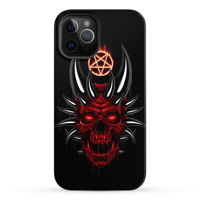 iPhone 12 Pro Max StrongFit Satan Skull by Alberto