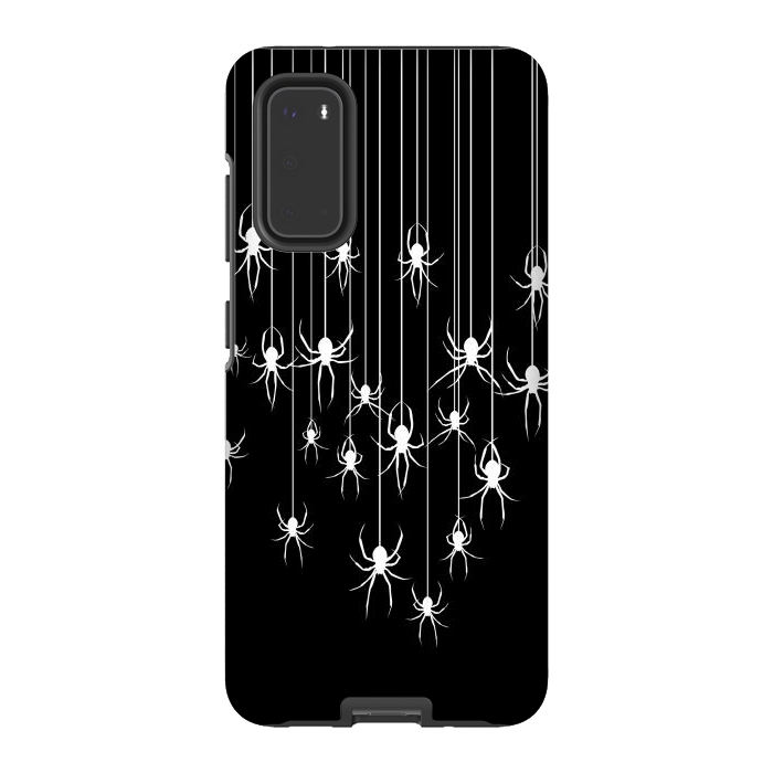 Galaxy S20 StrongFit Spider webs by Alberto