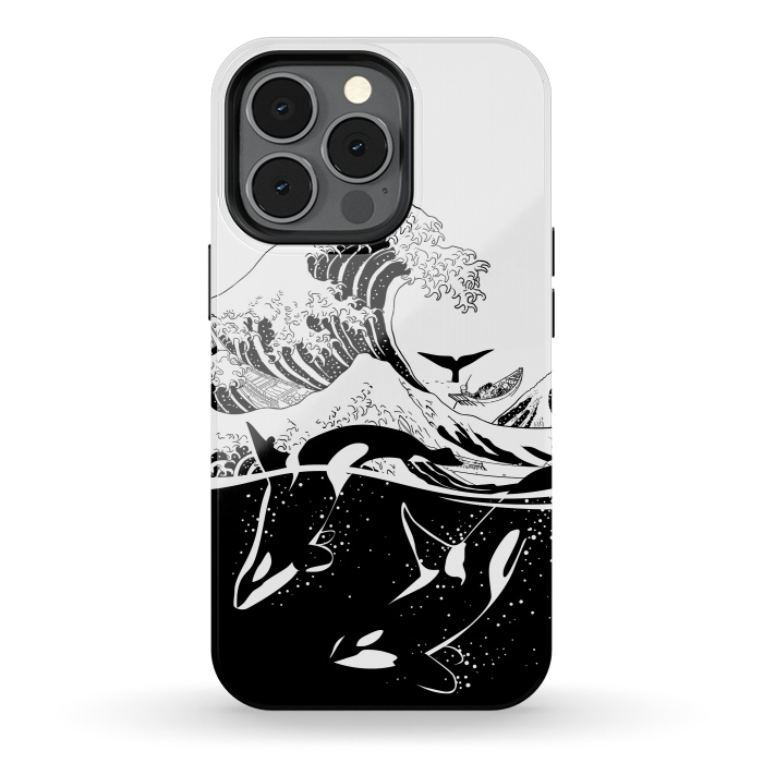 iPhone 13 pro StrongFit Wave killer Whale by Alberto