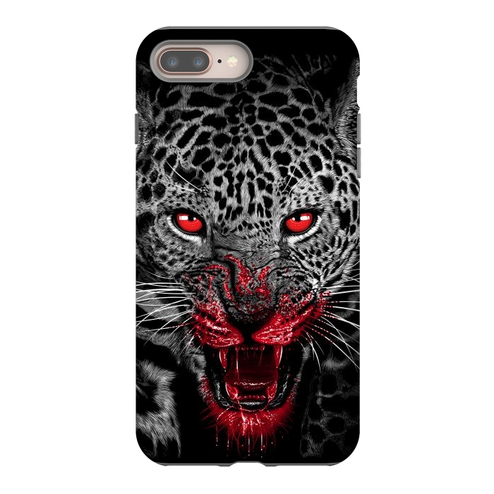 iPhone 7 plus StrongFit Blood Leopard by Alberto