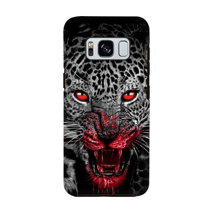 Galaxy S8 StrongFit Blood Leopard by Alberto