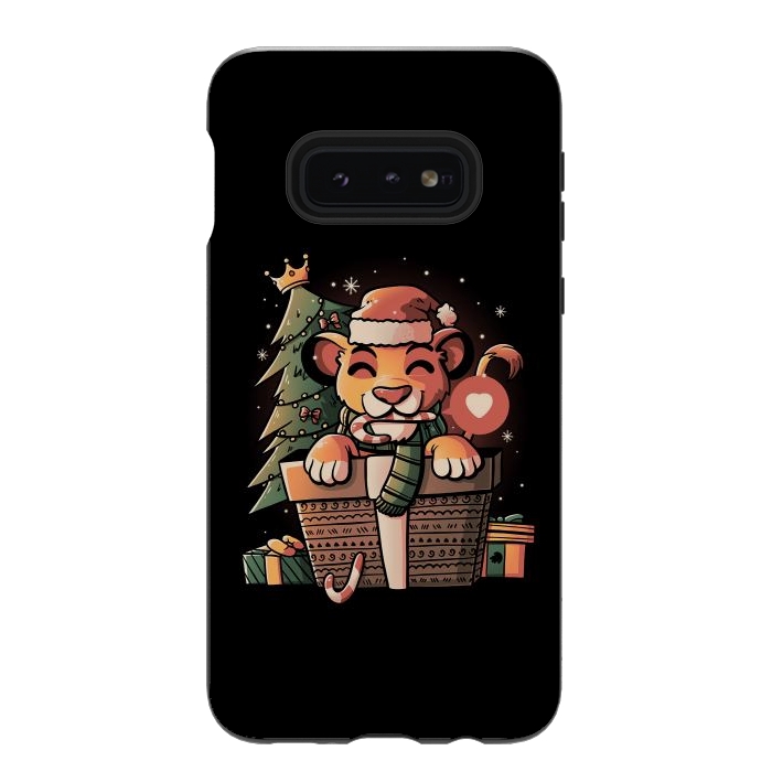 Galaxy S10e StrongFit Lion Gift by eduely