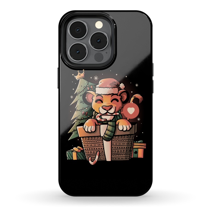 iPhone 13 pro StrongFit Lion Gift by eduely