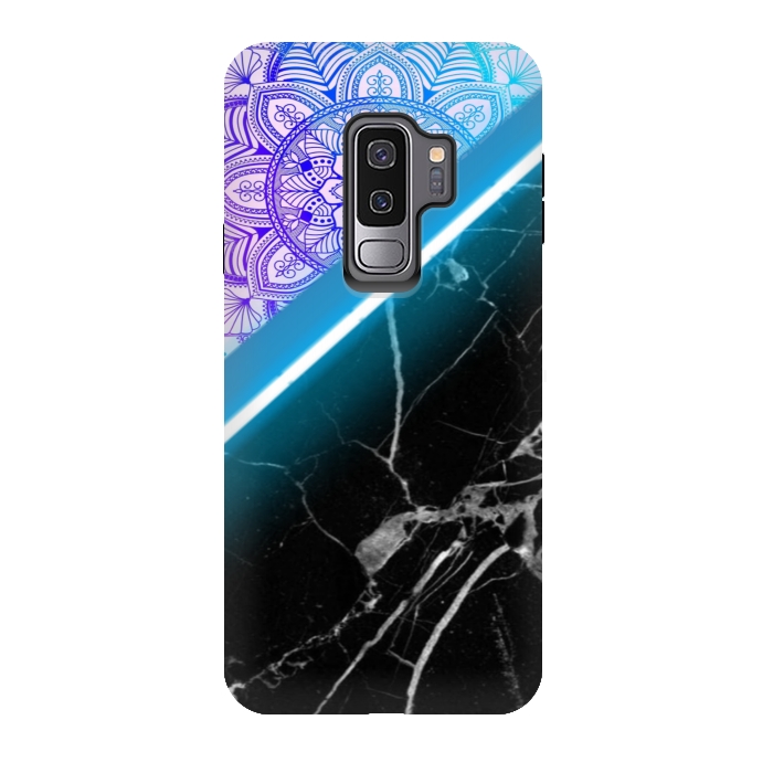 Galaxy S9 plus StrongFit Mandala x Marble by CAS