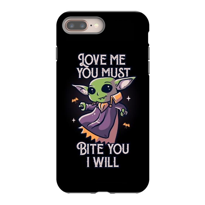 iPhone 7 plus StrongFit Love Me You Must Bite You I Will Funny Cute Spooky by eduely