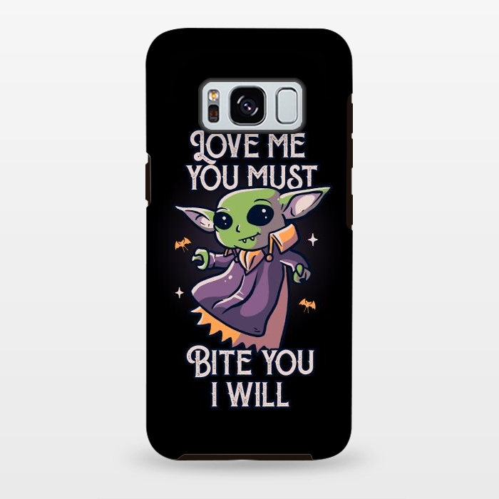 Galaxy S8 plus StrongFit Love Me You Must Bite You I Will Funny Cute Spooky by eduely
