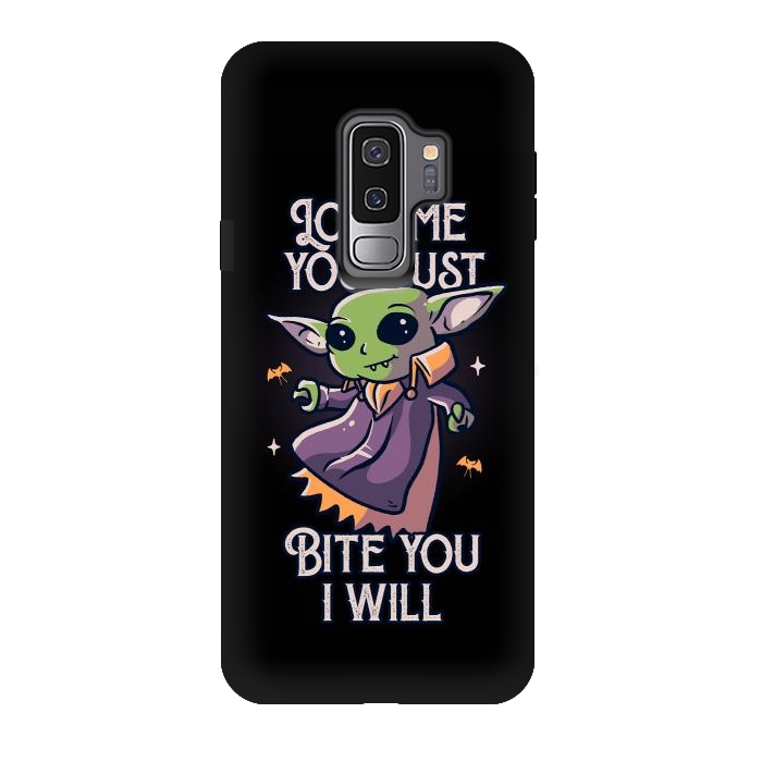 Galaxy S9 plus StrongFit Love Me You Must Bite You I Will Funny Cute Spooky by eduely