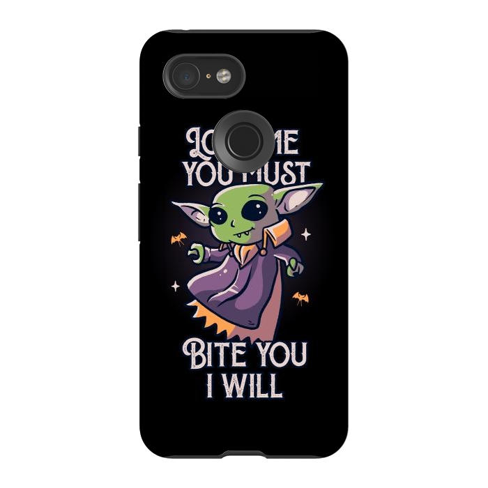 Pixel 3 StrongFit Love Me You Must Bite You I Will Funny Cute Spooky by eduely