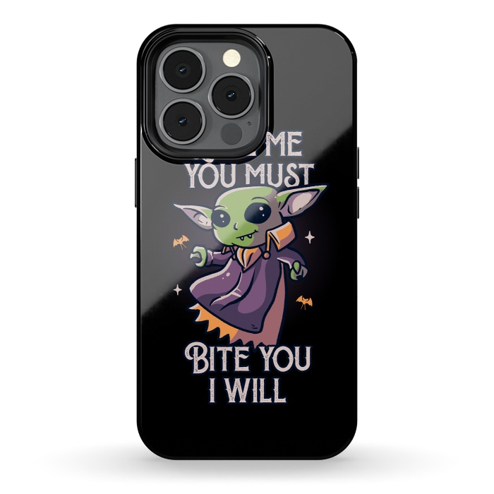 iPhone 13 pro StrongFit Love Me You Must Bite You I Will Funny Cute Spooky by eduely