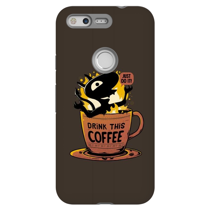 Pixel StrongFit Luci Coffee by eduely