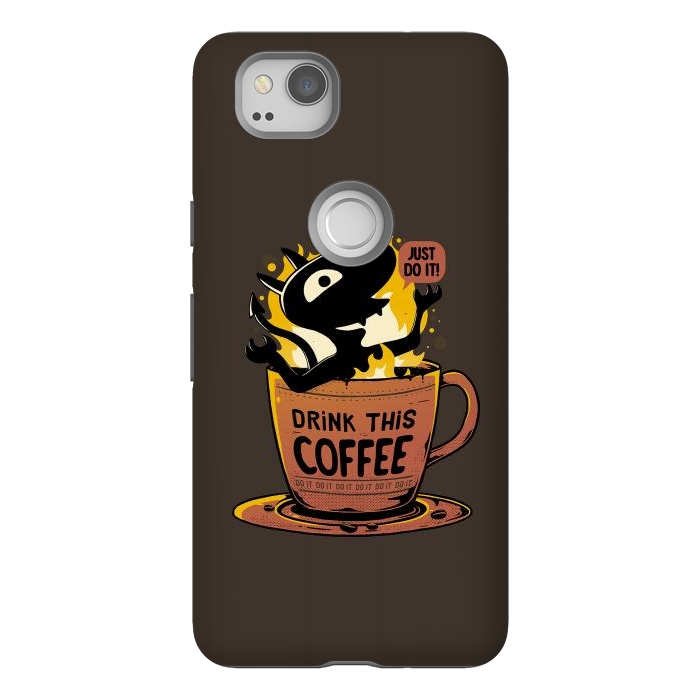 Pixel 2 StrongFit Luci Coffee by eduely