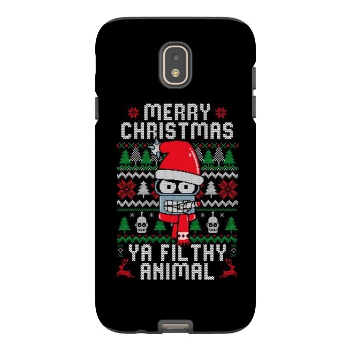 Galaxy J7 StrongFit Merry Christmas Ya Filthy Animal by eduely